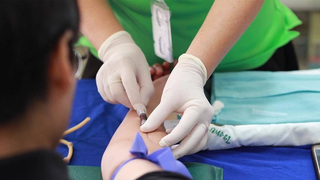 Punto prelievi in ospedale