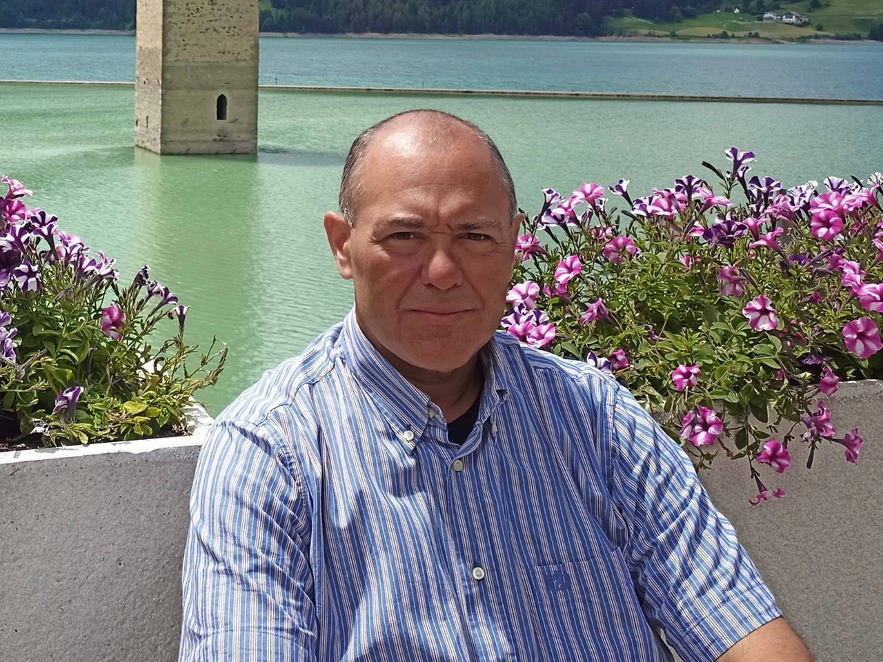 Omar Farang Zin in una foto pubblicata su Facebook