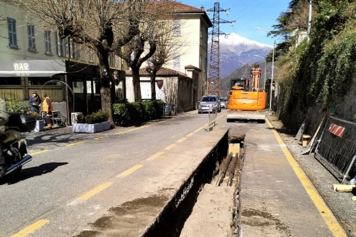 Collettamento dei reflui di Dorio verso l'impianto di Dervio