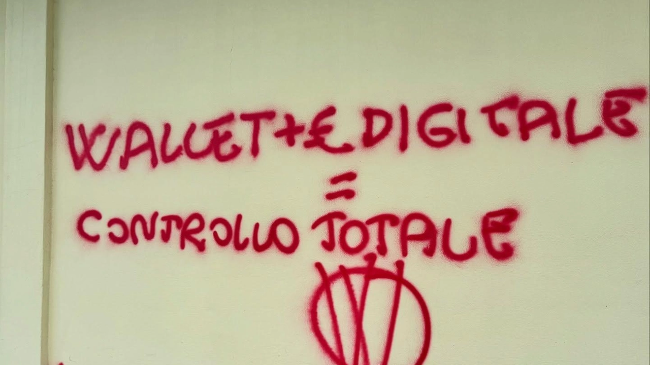 PIZZIGHETTONE (Cremona) Scritte in vernice rossa sul muro dell’Ufficio Postale di via Montegrappa. Sono comparse nelle notte tra domenica e lunedì,... PIZZIGHETTONE (Cremona) Scritte in vernice rossa sul muro dell’Ufficio Postale di via Montegrappa. Sono comparse nelle notte tra domenica e lunedì,...