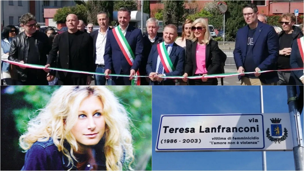 La via intitolata a Teresa Lanfranconi