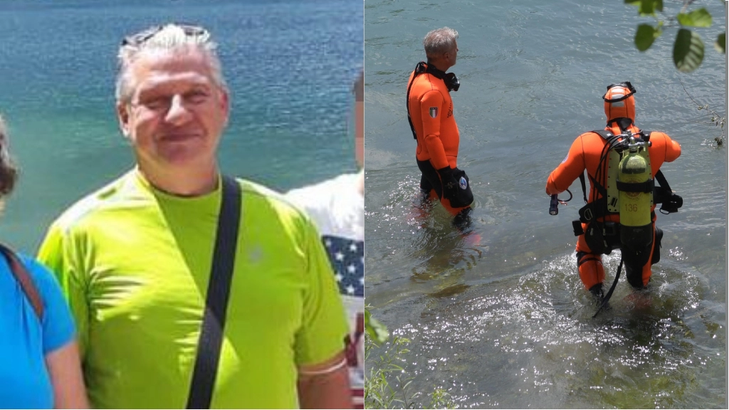 Claudio Togni, proseguono e ricerche dell'operaio caduto nel fiume Adda