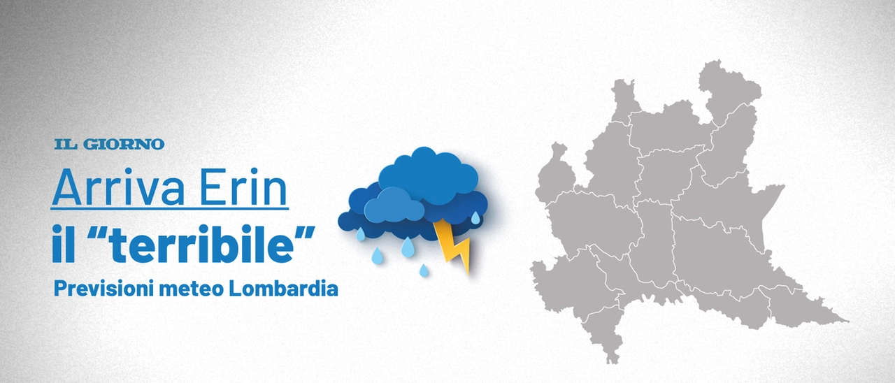 Meteo Milano e Lombardia, incubo uragano Erin: temporali, downburst e grandinate. Ecco dove e quando