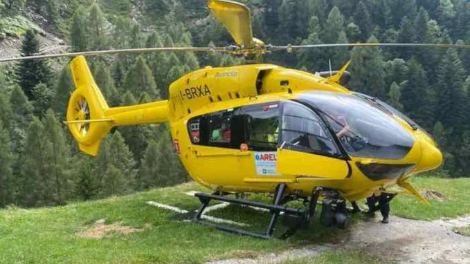 L'eliambulanza di Sondrio L'eliambulanza di Sondrio
