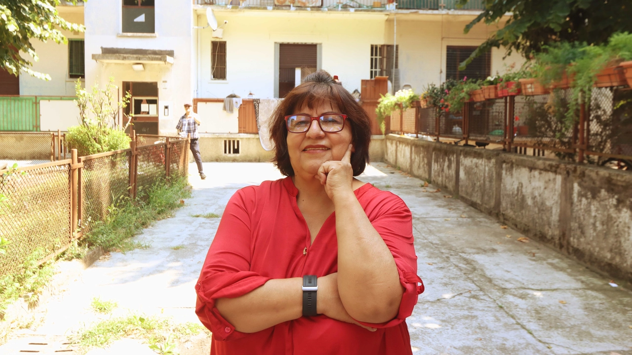 Maria Palomares, “pasionaria“ delle iniziative degli inquilini delle case popolari contro le occupazioni abusive