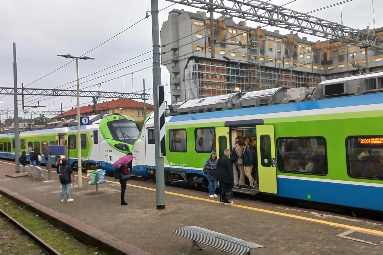 Treni bloccati alla stazione di Legnano
