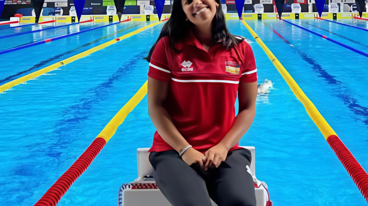 Anishta Teeluck: la sua passione per il nuoto è sbocciata nella piscina di via Piemonte