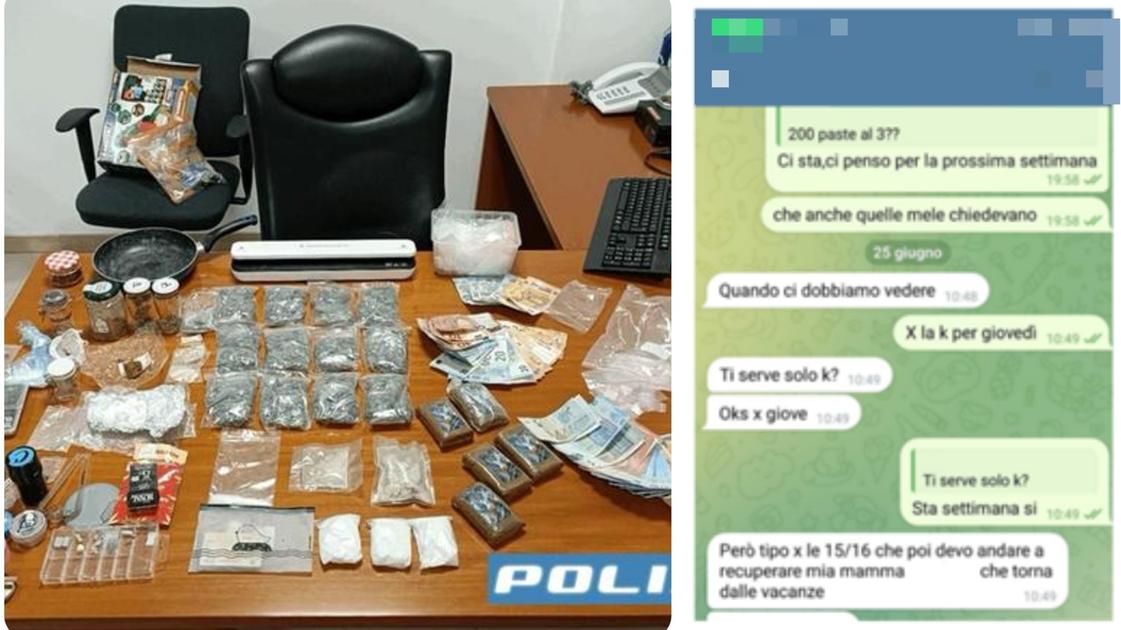 “Mi servono 200 paste”. Spaccio di droga gestito via Telegram da giovanissimi: due arresti “Mi servono 200 paste”. Spaccio di droga gestito via Telegram da giovanissimi: due arresti