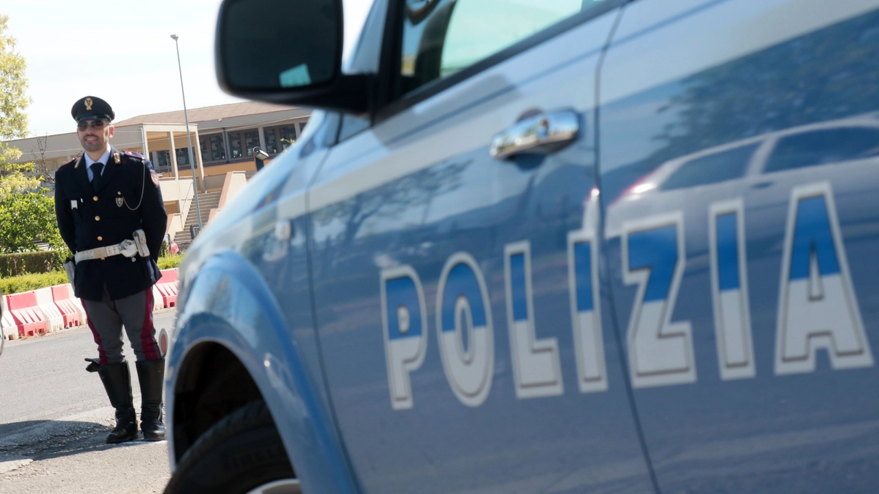 Un controllo della Polstrada
