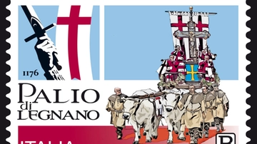 Ecco il francobollo che celebra il Palio di Legnano