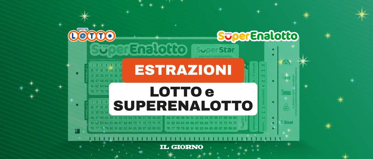 Lotto e Superenalotto oggi: estrazione e numeri vincenti di sabato 5 luglio