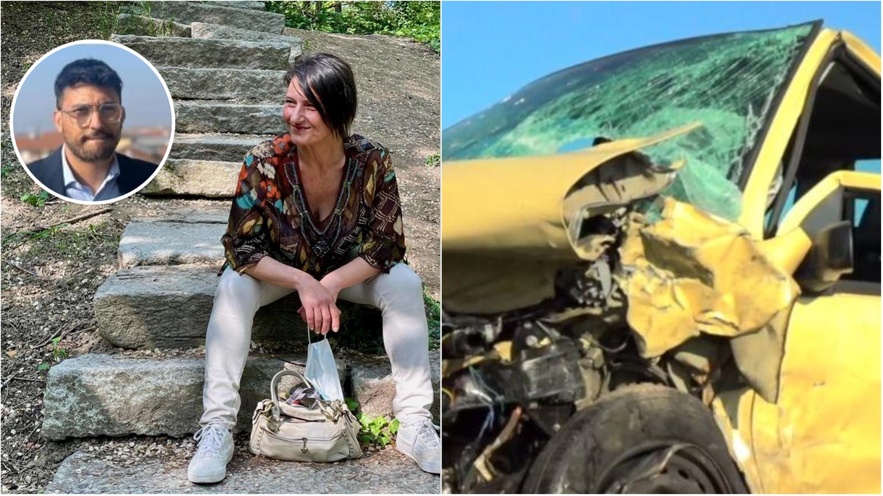 Cinzia Venturini e Oussama Ikrame morti nell'incidente di Gravellona Cinzia Venturini e Oussama Ikrame morti nell'incidente di Gravellona