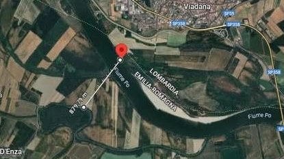 L'area del rinvenimento dell'ordigno