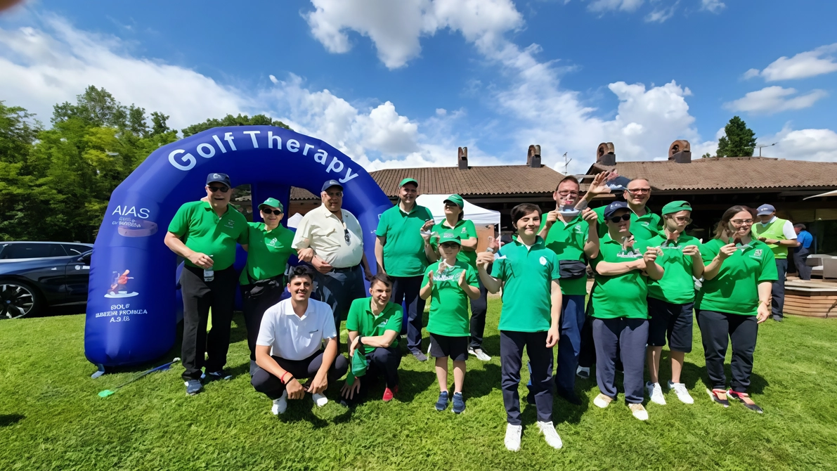 Un piano terapeutico d’avanguardia realizzato grazie all’impegno dell’Asd Golf Green Monza. Coinvolti oltre 35 giovani tra i 6 e i 17 anni con diagnosi di autismo infantile e sindromi genetiche. Un piano terapeutico d’avanguardia realizzato grazie all’impegno dell’Asd Golf Green Monza. Coinvolti oltre 35 giovani tra i 6 e i 17 anni con diagnosi di autismo infantile e sindromi genetiche.