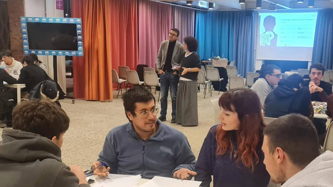 Alcuni dei giovani partecipanti del percorso di formazione sull’intelligenza artificiale