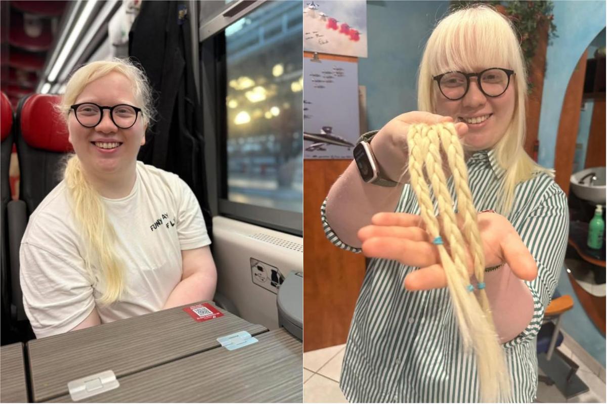 Beatrice Tassone dona i suoi “capelli magici” per chi li ha persi a causa di un tumore: “Spero di incentivare molti altri”