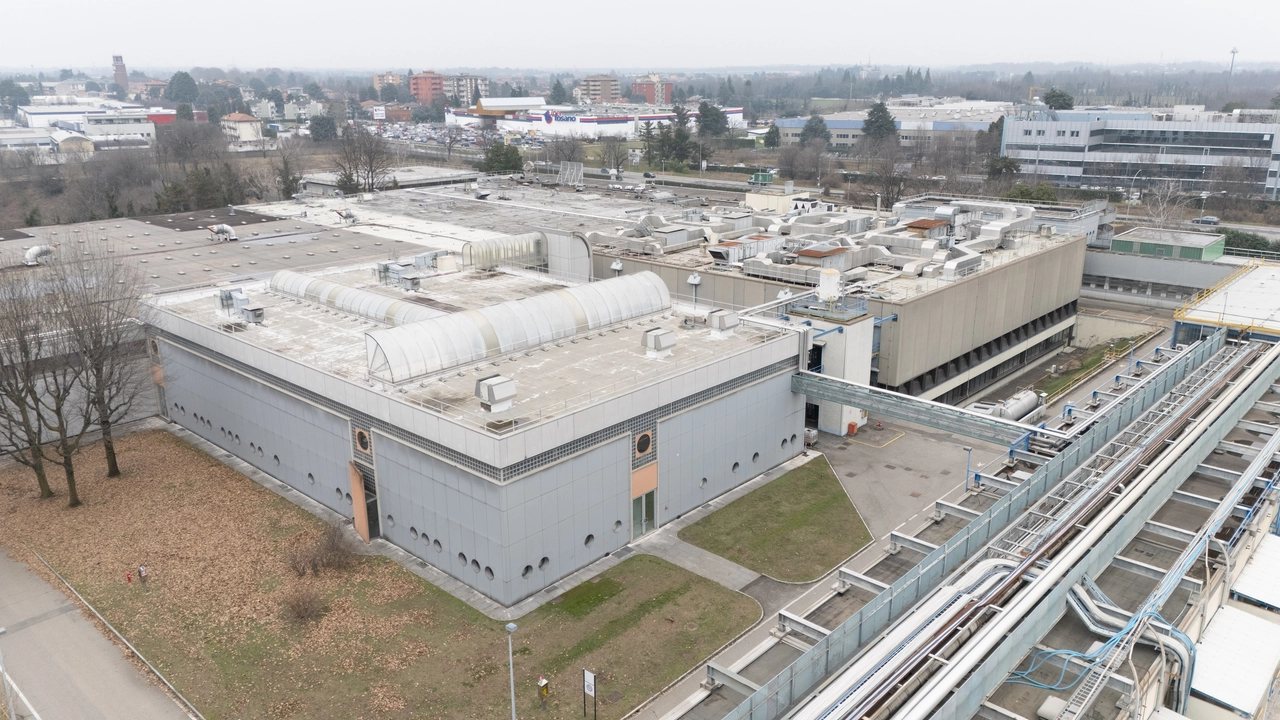 I capannoni dove sorgerà il nuovo sito produttivo del gruppo Chiesi