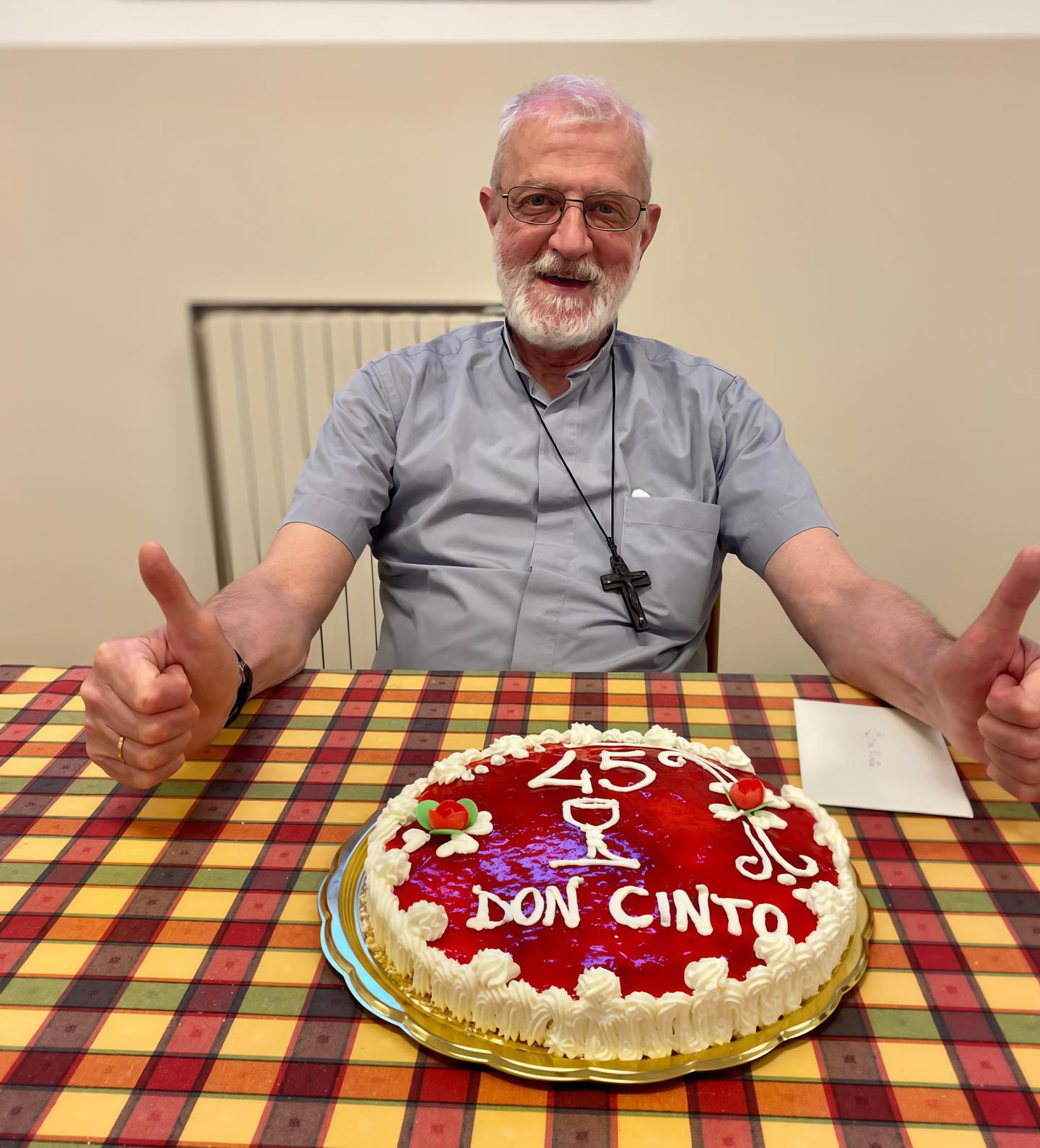 Don Cinto Panfilo, i cinquant’anni da sacerdote salesiano Don Cinto Panfilo, i cinquant’anni da sacerdote salesiano