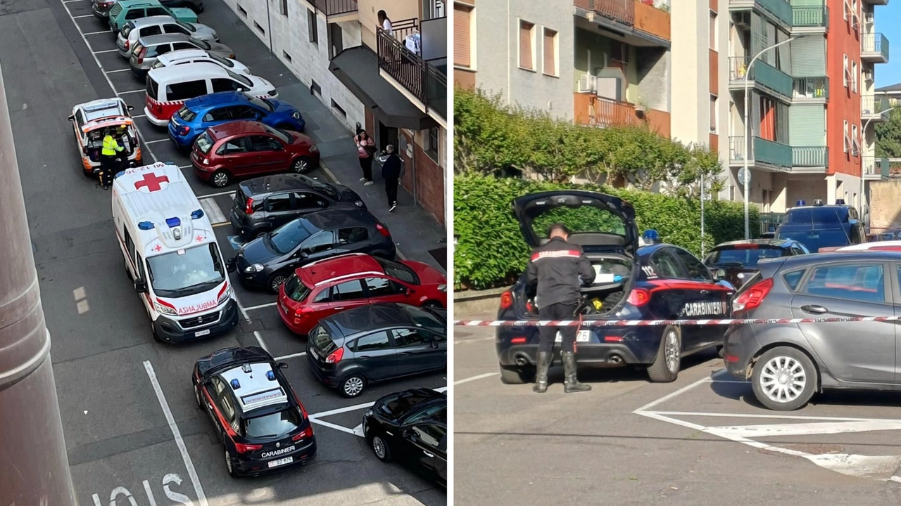 Legnano, omicidio in via Stelvio: i soccorsi e i carabinieri sul posto Legnano, omicidio in via Stelvio: i soccorsi e i carabinieri sul posto