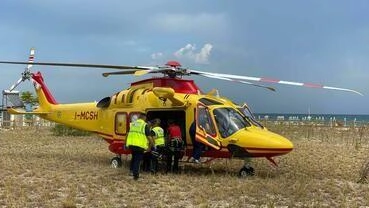 Mentre i due camminavano sul bagnasciuga il cielo, fino a pochi secondi prima terso si è rabbuiato Poi un fulmine ha colpito il pensionato Mentre i due camminavano sul bagnasciuga il cielo, fino a pochi secondi prima terso si è rabbuiato Poi un fulmine ha colpito il pensionato