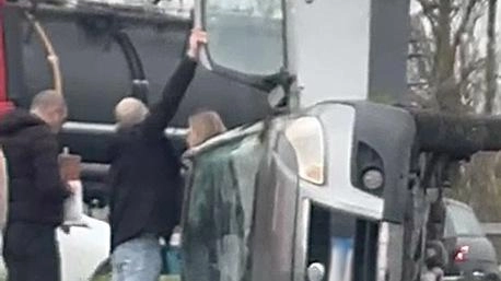 L’incidente stradale avvenuto ieri mattina sulla ex statale 412 della Valtidone L’incidente stradale avvenuto ieri mattina sulla ex statale 412 della Valtidone