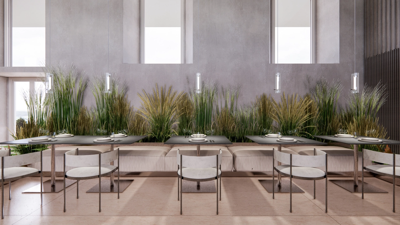 Hotel delle Stelline, il progetto del ristorante