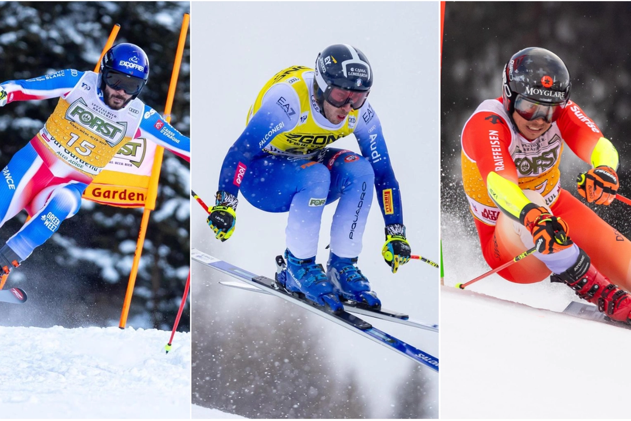 Cyprien Sarrazin, Pietro Zazzi e Gino Caveziel: i tre sciatori caduti rovinosamente sulla pista Stelvio in Coppa del Mondo