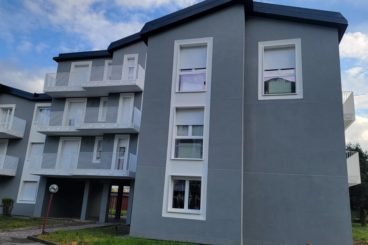 La casa dove si è verificato l'incidente domestico