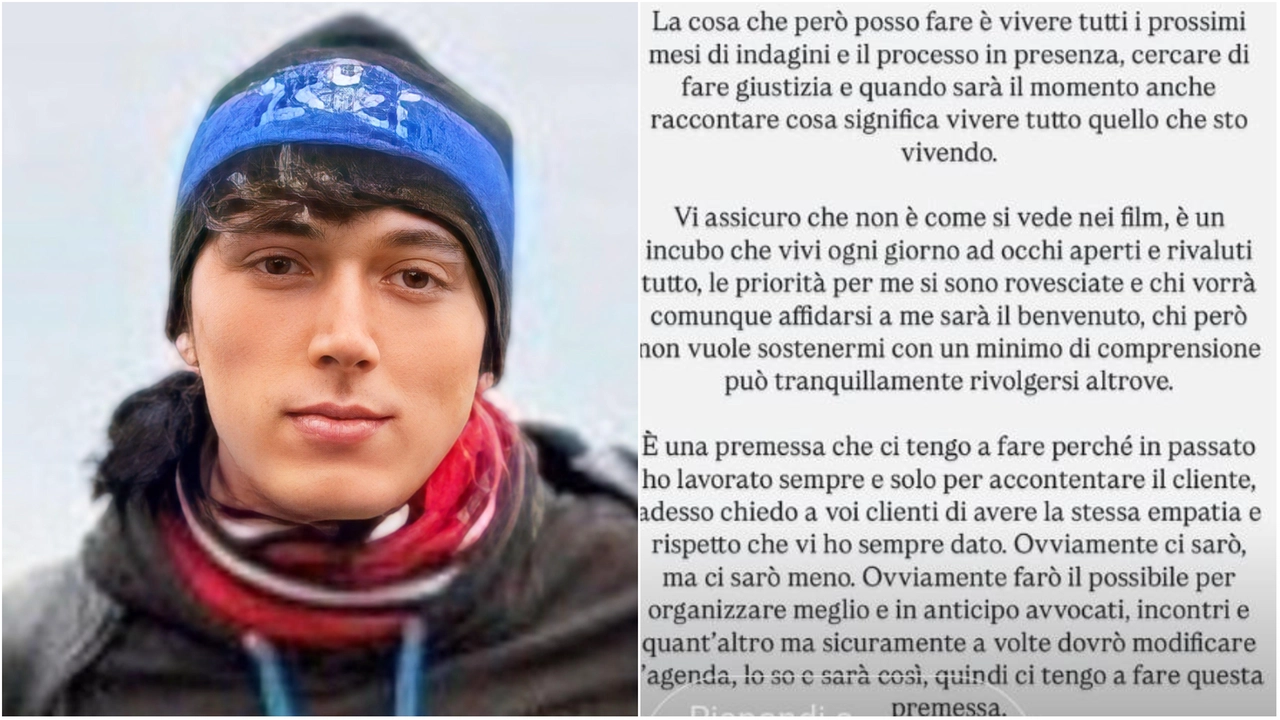 Riccardo Claris e il messaggio della sorella Barbara in una story su Instagram Riccardo Claris e il messaggio della sorella Barbara in una story su Instagram