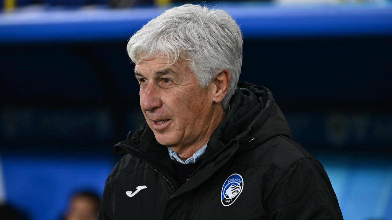 Gian Piero Gasperini allenatore Atalanta Gian Piero Gasperini allenatore Atalanta