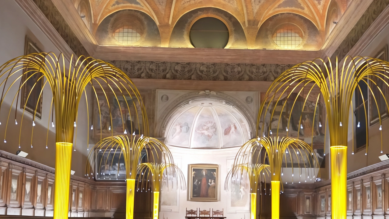 Un Graffito di Luce che non possa inosservato. L’installazione nel chiostro piccolo e nella Sacrestia di Santa Maria delle Grazie,...