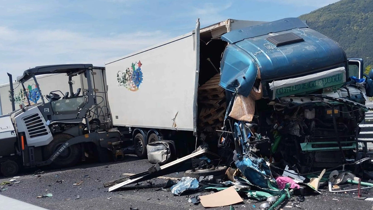 I due veicoli coinvolti nell'incidente (Anp) I due veicoli coinvolti nell'incidente (Anp)