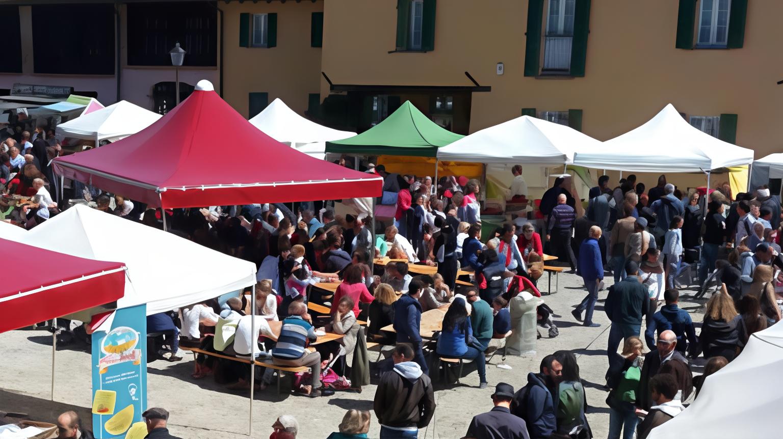 al mercatino per un viaggio tra i sapori