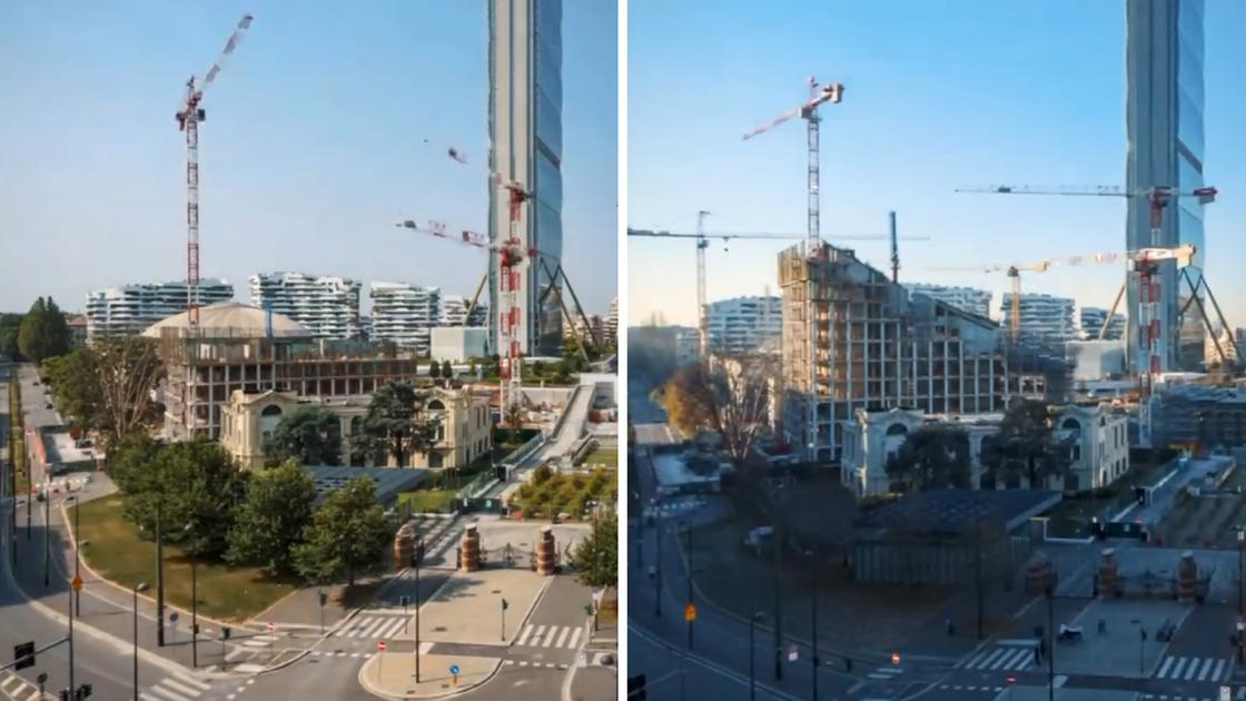 citywave cambierà lo skyline di milano l incredibile video in timelapse della torre sdraiata in costruzione