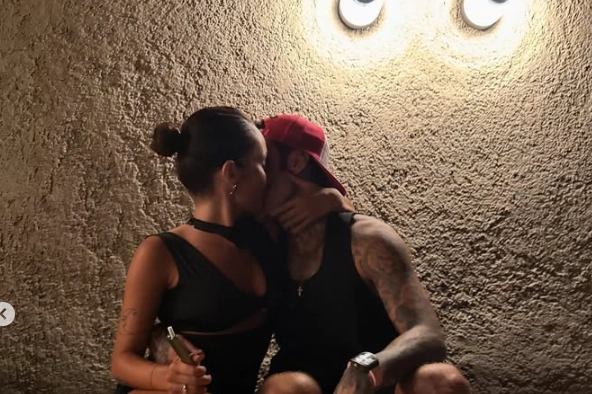 Fedez insieme a Giulia Honegger (Foto profilo Instagram)