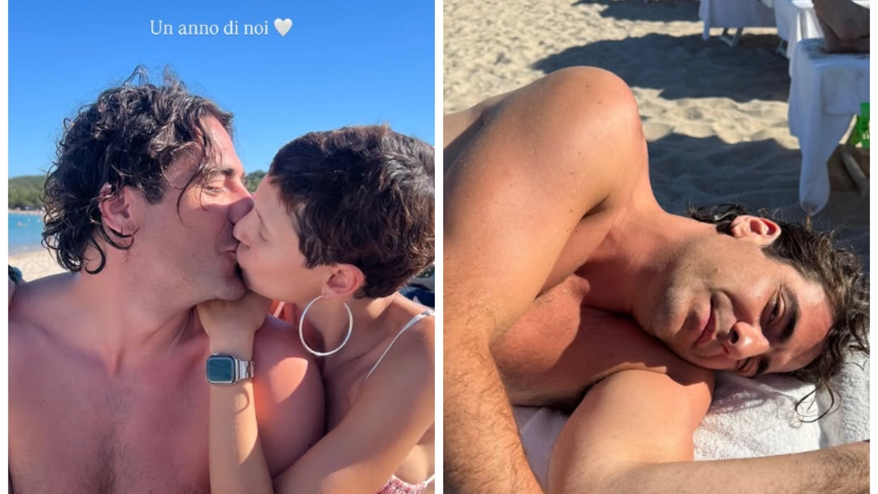 'Un anno di noi', Bianca Balti e il suo compagno Alessandro Cutrera celebrano il loro amore (Foto profilo Instagram)