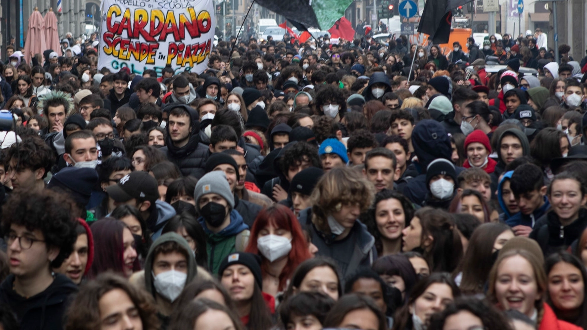 Una recente protesta di studenti Una recente protesta di studenti