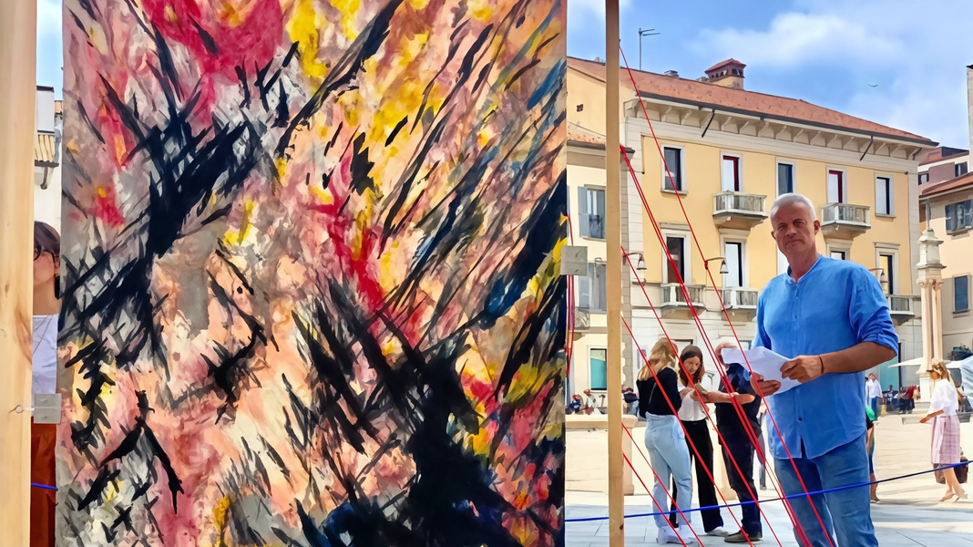 Elend Zyma nei prossimi giorni occuperà la piazza del Duomo con un’installazione di forte impatto emotivo «per dare corpo ai numeri» Elend Zyma nei prossimi giorni occuperà la piazza del Duomo con un’installazione di forte impatto emotivo «per dare corpo ai numeri»