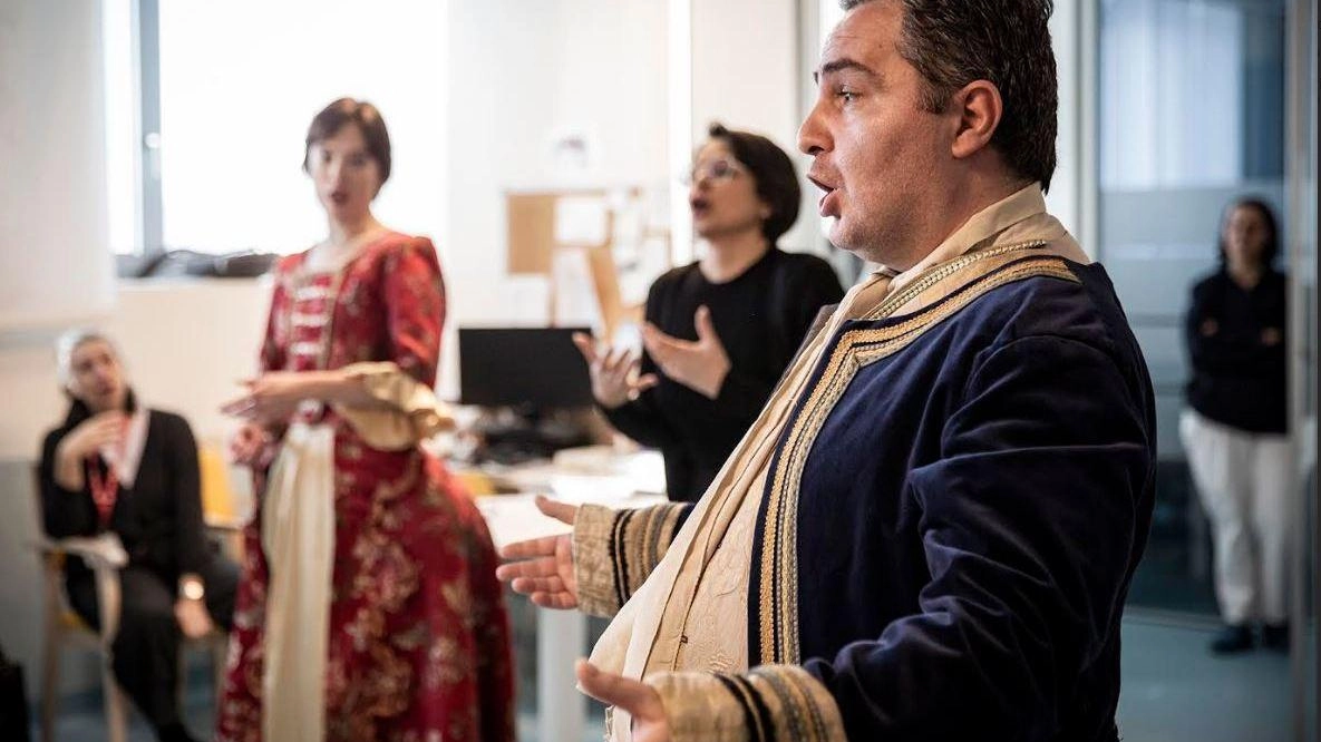 L’Auditorium del Pio Albergo Trivulzio di Milano si traforma in palcoscenico per un evento unico, “La voce che cura”... L’Auditorium del Pio Albergo Trivulzio di Milano si traforma in palcoscenico per un evento unico, “La voce che cura”...