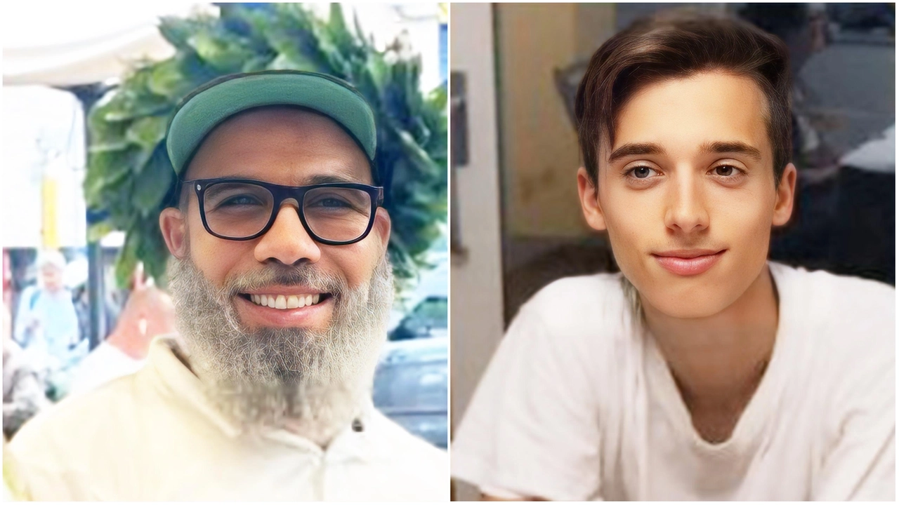 Bel Gassem Jandaoui, 56 anni, ambulante di origini marocchine, e Leonardo Longaretti, 24 anni, figlio del vicesindaco di Gorlago Bel Gassem Jandaoui, 56 anni, ambulante di origini marocchine, e Leonardo Longaretti, 24 anni, figlio del vicesindaco di Gorlago