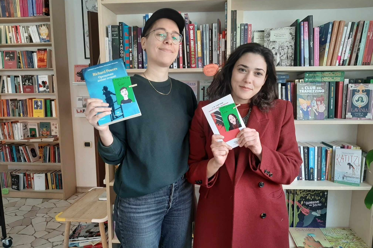 Federica Bordin e Francesca Iacono della libreria "Alaska"