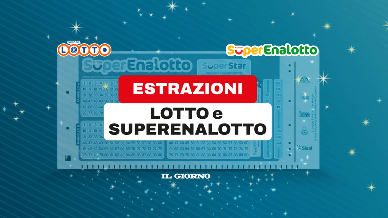 Seguite con noi l'estrazione a partire dalle 20