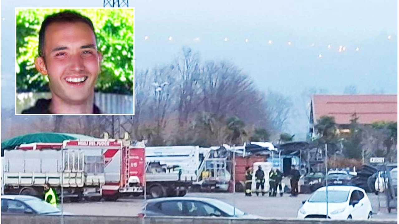 Manuel Vargiu, 45 anni, e il luogo della tragedia Manuel Vargiu, 45 anni, e il luogo della tragedia