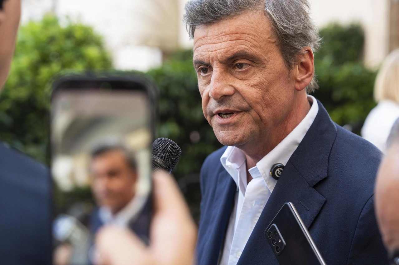 Carlo Calenda, 52 anni, fondatore e segretario di Azione