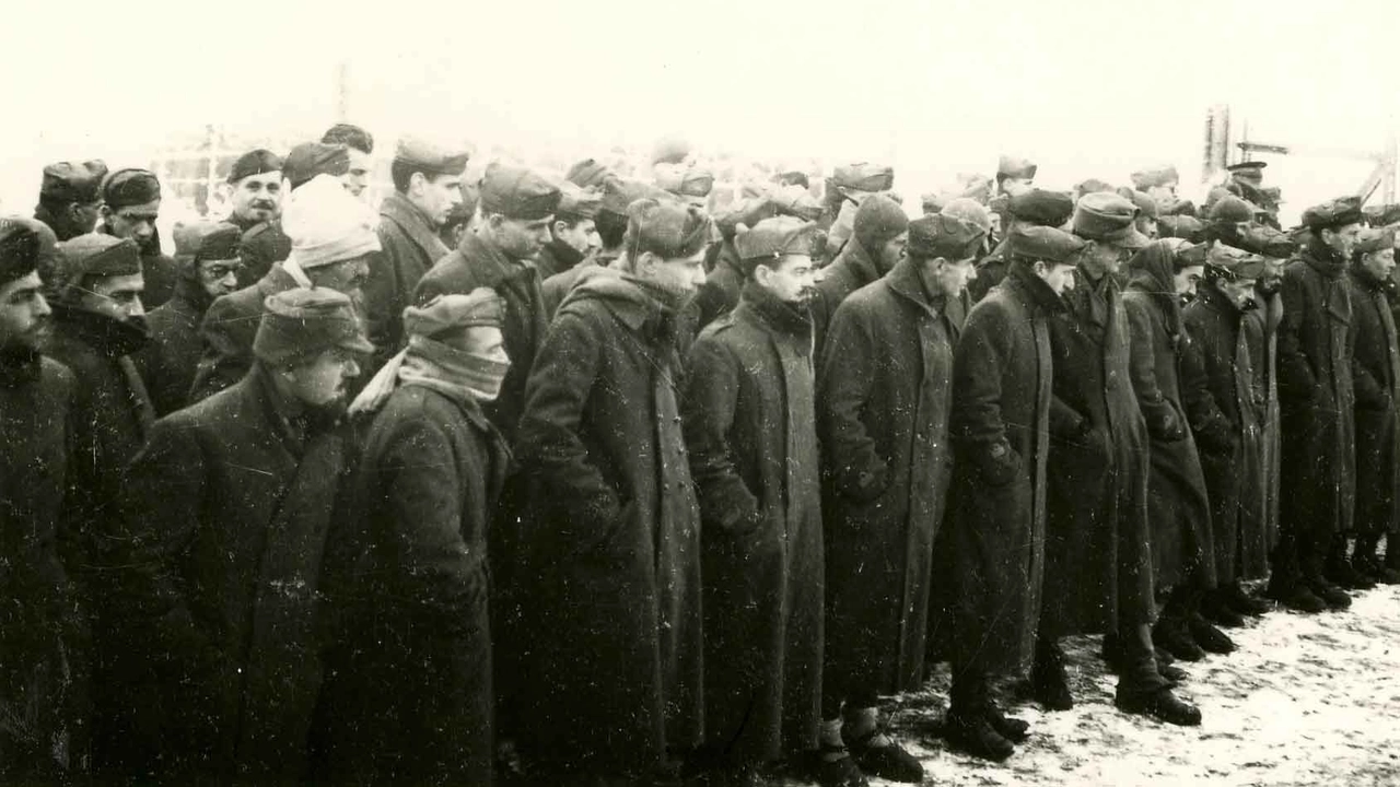 Un'immagine di internati militari italiani (Museo Resistenza)