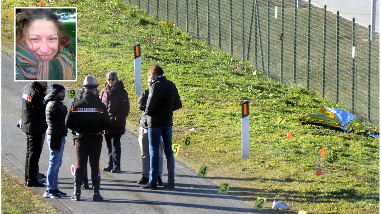 Ambra De Dionigi e il luogo a Nibionno dove è stata travolta e uccisa Ambra De Dionigi e il luogo a Nibionno dove è stata travolta e uccisa