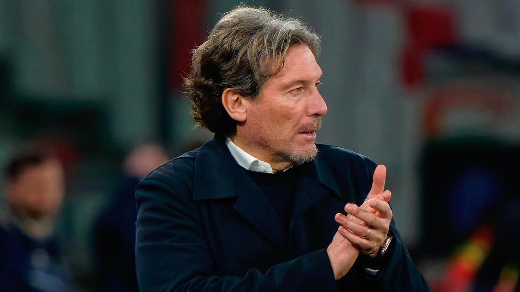 Giovanni Stroppa, allenatore della Cremonese tornata ieri alla vittoria in Serie B Giovanni Stroppa, allenatore della Cremonese tornata ieri alla vittoria in Serie B