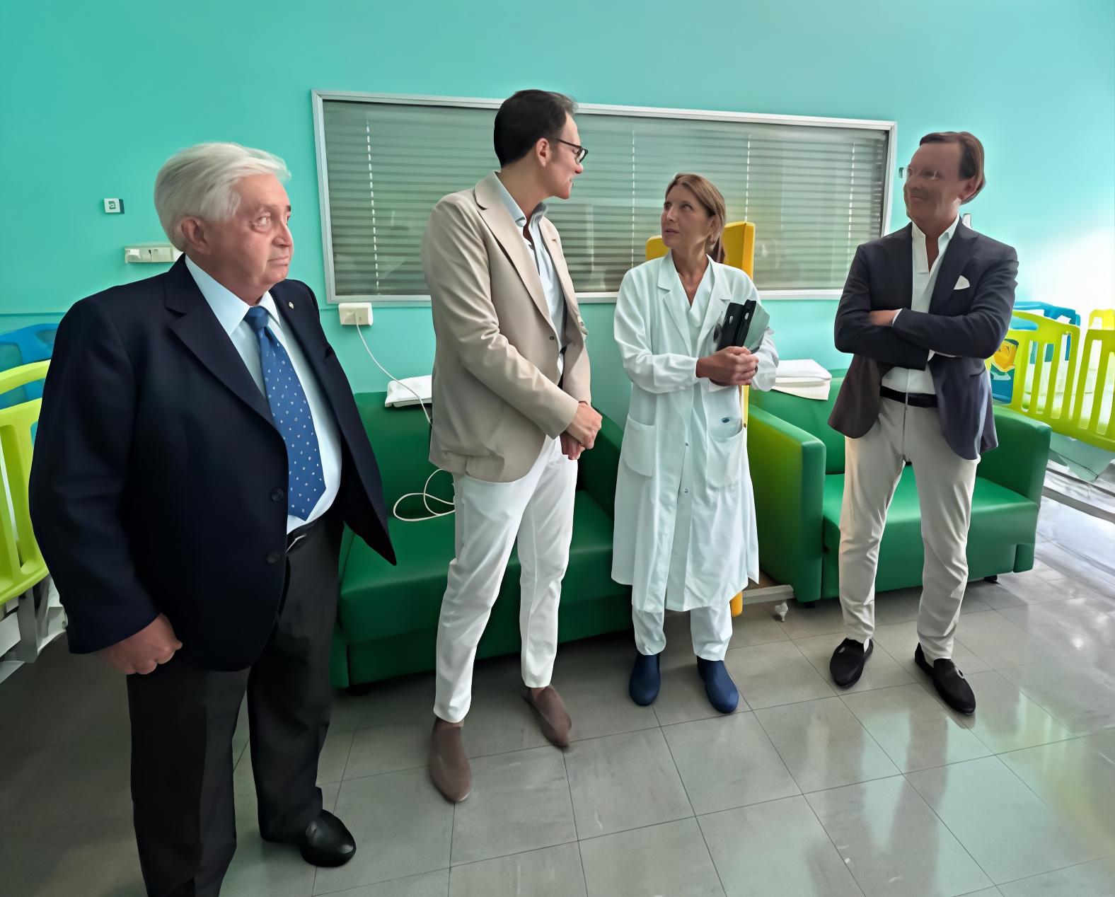 Pediatria rimessa a nuovo. Con la raccolta fondi riallestite otto camere Pediatria rimessa a nuovo. Con la raccolta fondi riallestite otto camere