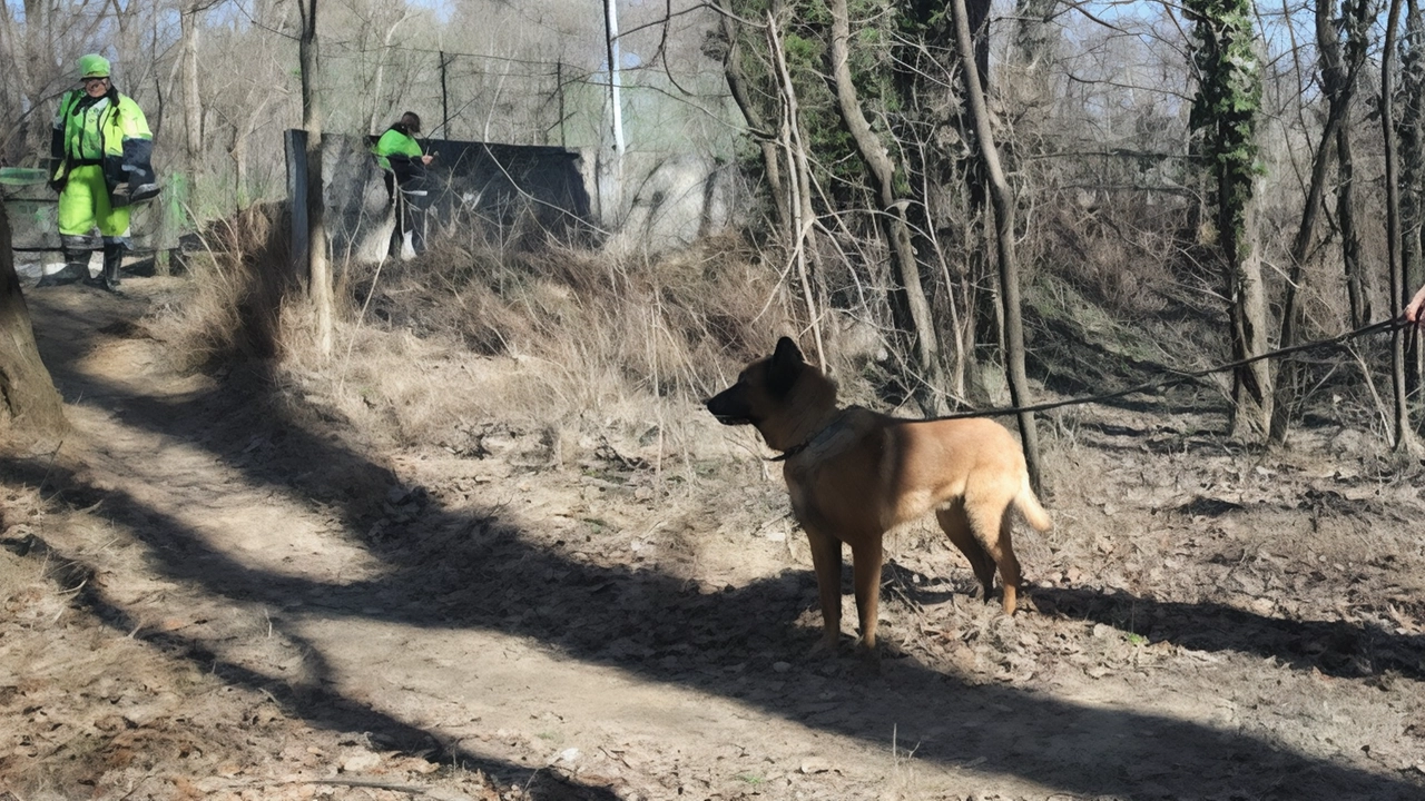 Blitz delle polizie sovracomunali nel parco delle Groane a Limbiate Blitz delle polizie sovracomunali nel parco delle Groane a Limbiate