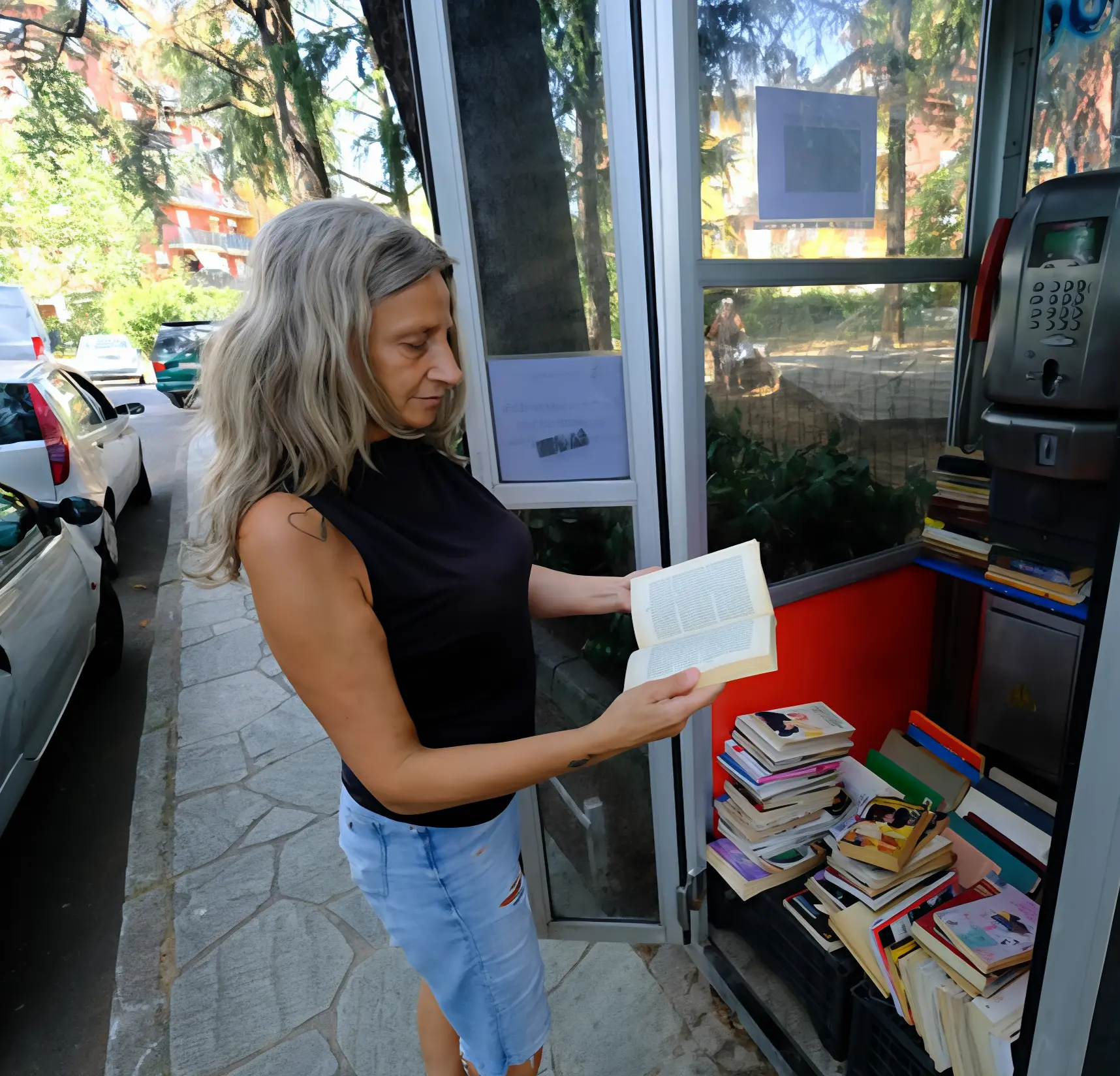 Bibliocabina nel mirino. Rubati i libri di tutti: "Saccheggio continuo"